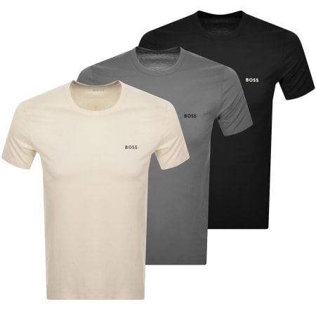Hugo Boss 3 Pack T Shirt Mainline Menswear Canada